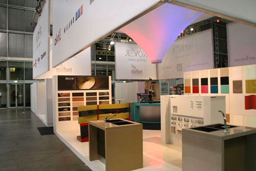 Trade show Exhibit stand for Nover Industries